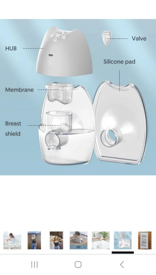 Electric breast pump image indicator(4)