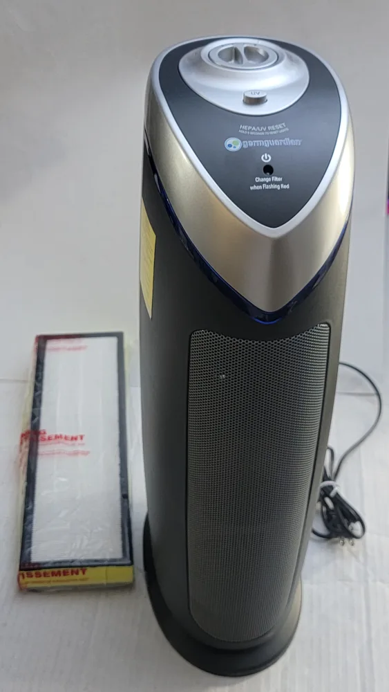 GermGuardian 4-in-1 Air Purifier with HEPA, UV-C & Odor Control image indicator(8)