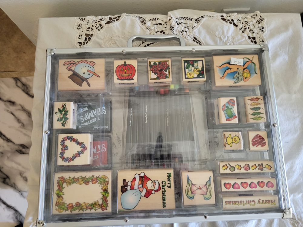 Scrapbooking Bundle: Stamps, Paper, Cutter & More!