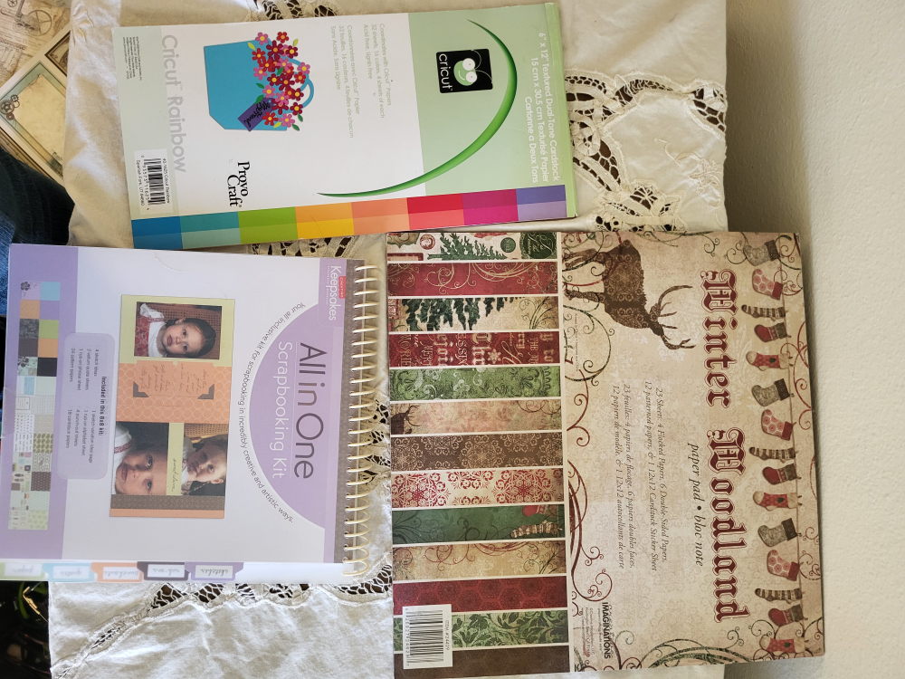 Scrapbooking Bundle: Stamps, Paper, Cutter & More! - photo 3