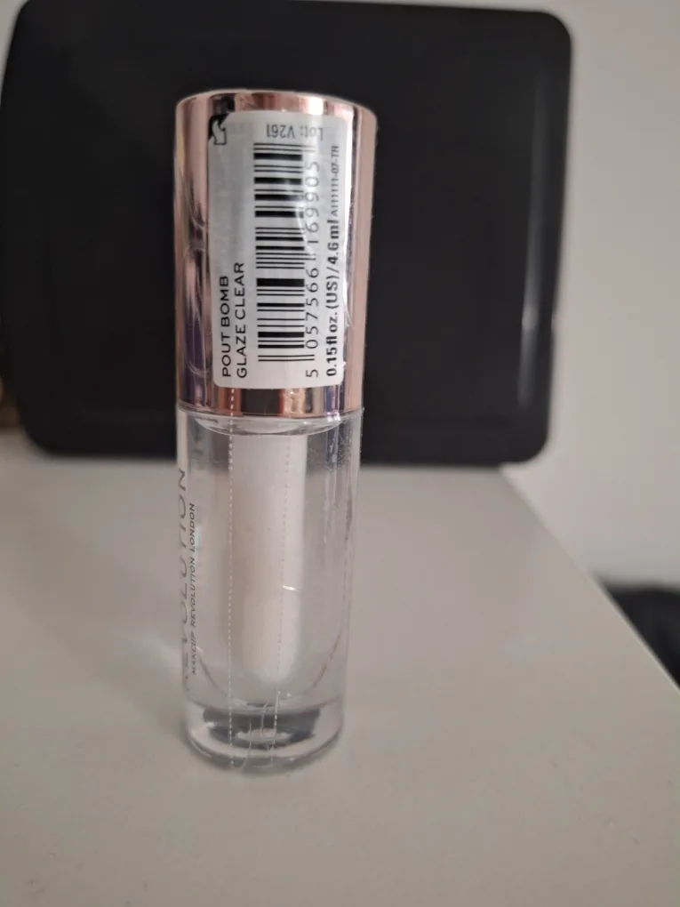 Revolution Pout Bomb Plumping Lipgloss - Glaze Clear image indicator(2)