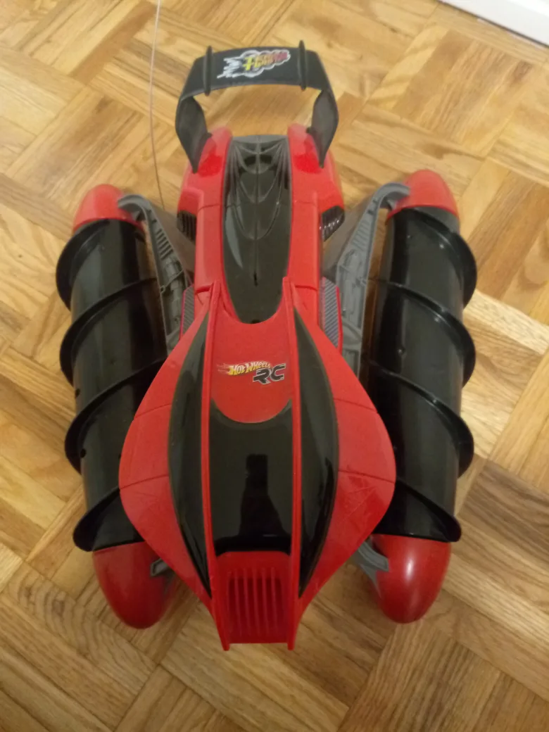 🔥Hot Wheels Turbo Twister RC – Goes on Water & Land! 🌊🚙🥕 image indicator(3)