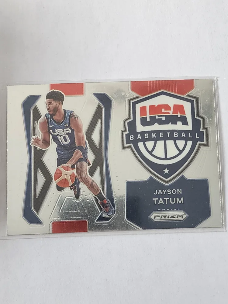 Jayson Tatum 2021-22 Panini Prizm Basketball Card #1 🏈 thumbnail
