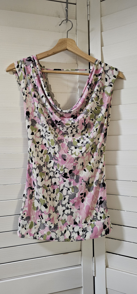 Suzy Shier Sleeveless Cowl Neck Blouse - photo 4