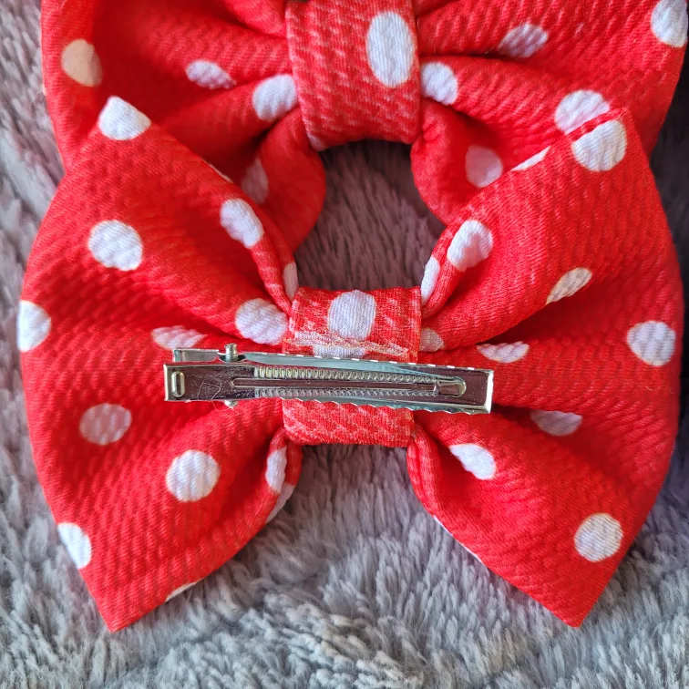 Hair Bows with Alligator Clips - 12cm (5") image indicator(2)