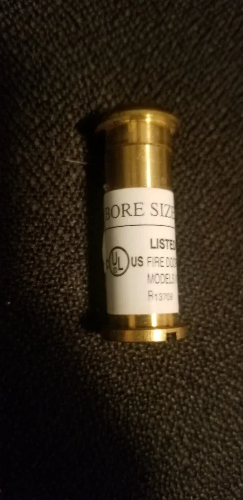 Brass or black door viewer - 1/2" Bore Size image indicator(2)