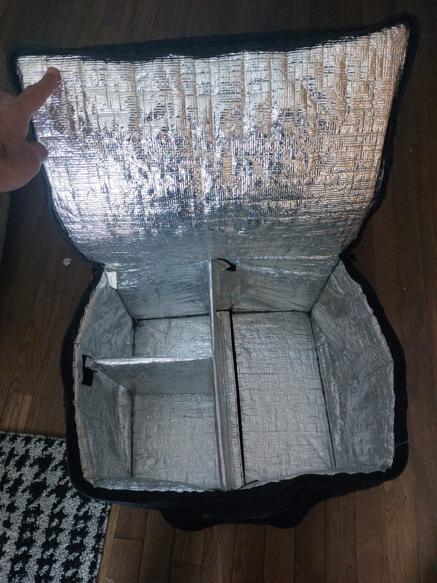 SkipTheDishes Insulated Delivery Bag - photo 2
