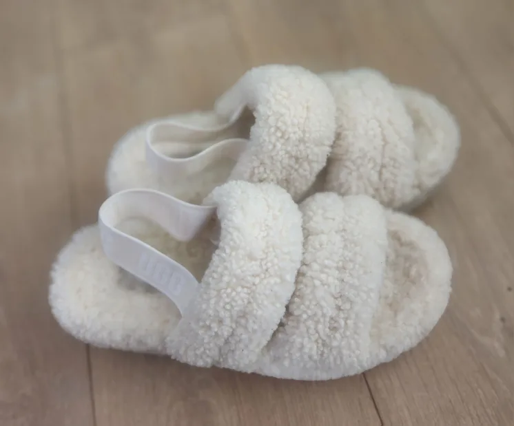 UGG Fluffita Yeah Slides - Off-White image indicator(3)