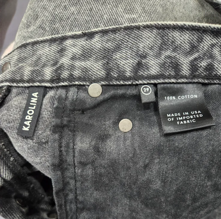 BNWTT Grlfrnd The Karolina High-Rise Skinny Washed Jeans Size 29 image indicator(10)