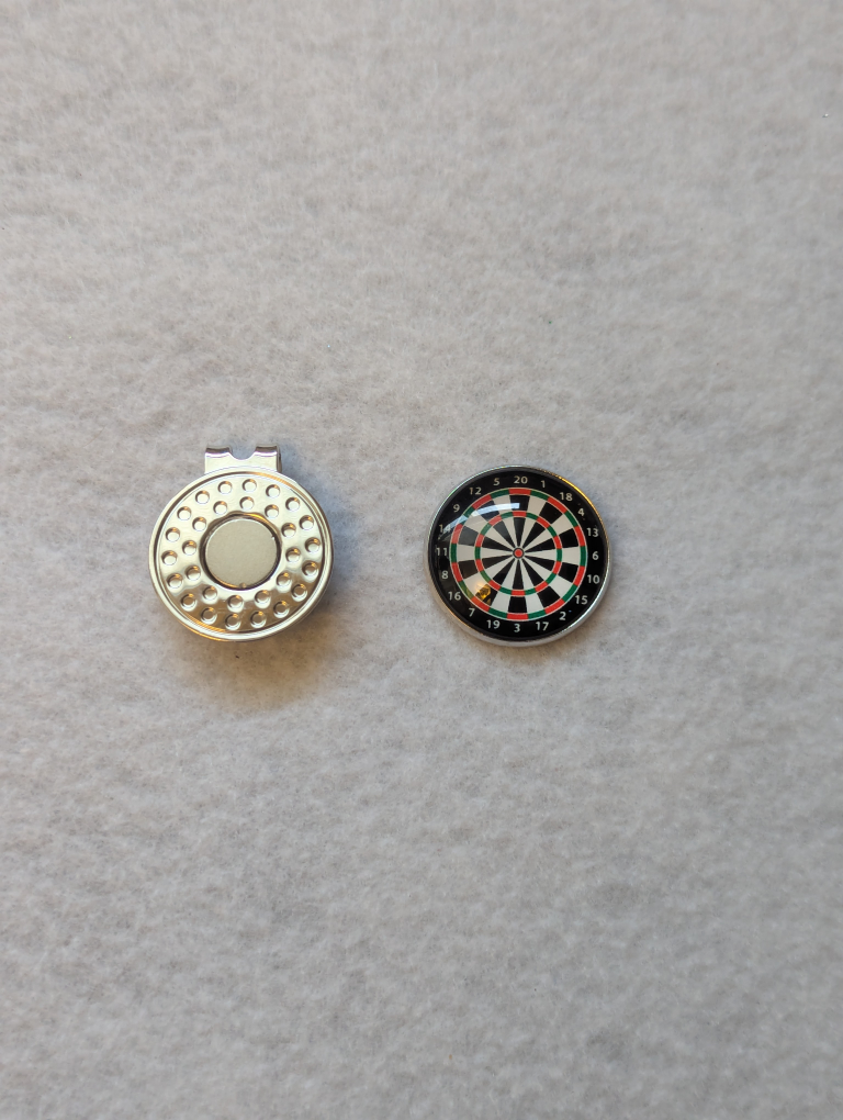 Dart Board Golf Ball Marker