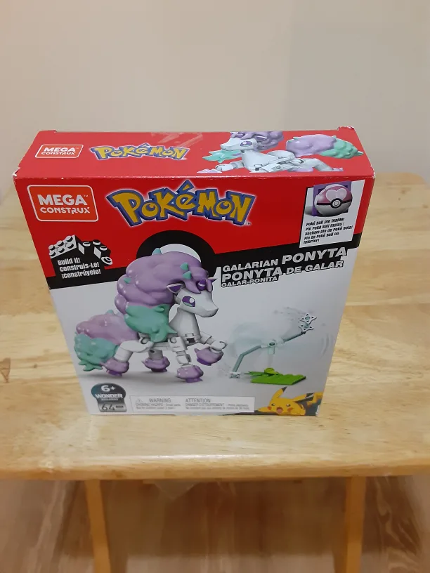 Mega Construx Pokemon Power Pack Galarian Ponyta Toys for Kids image indicator(2)