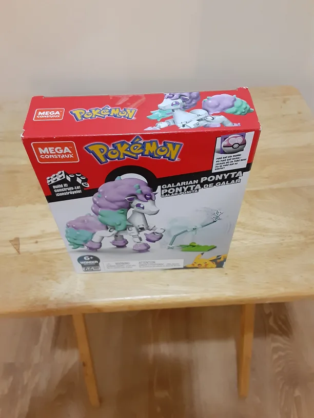 Mega Construx Pokemon Power Pack Galarian Ponyta Toys for Kids image indicator(5)