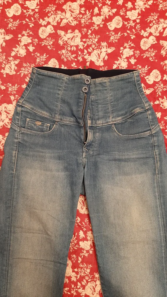 Salsa High-Waisted Light Wash Jeans image indicator(4)