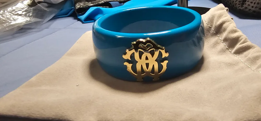 Roberto Cavalli Blue Bangle Bracelet image indicator(2)