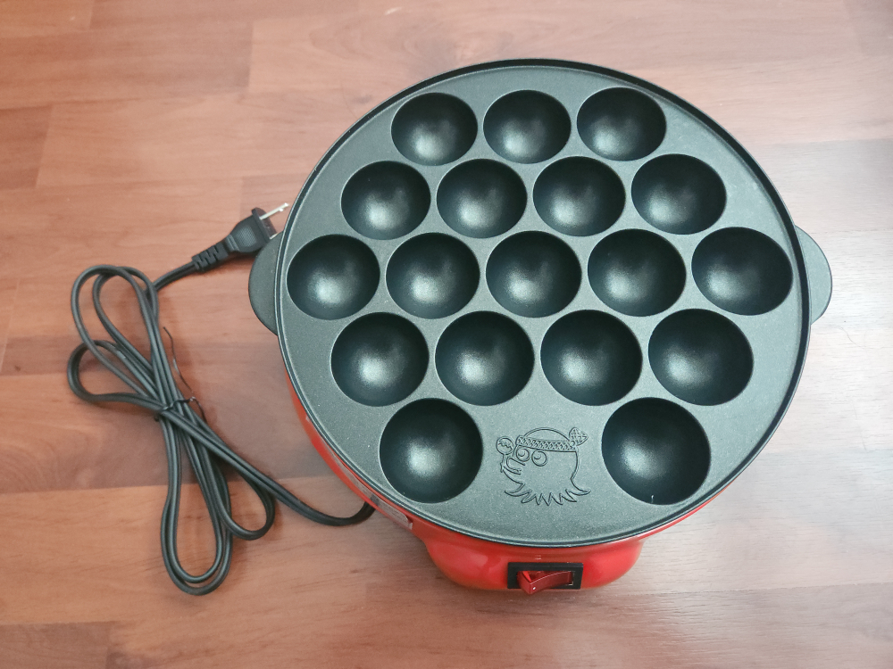 18-Hole Takoyaki Maker - Electric Takoyaki Pan - photo 3