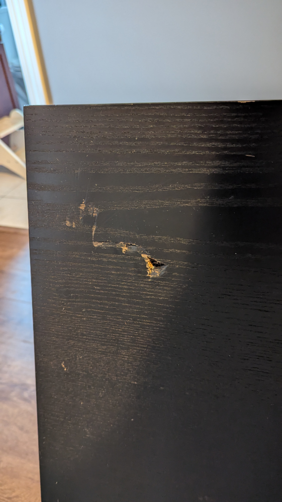 IKEA MALM Black-Brown Queen Bed Frame