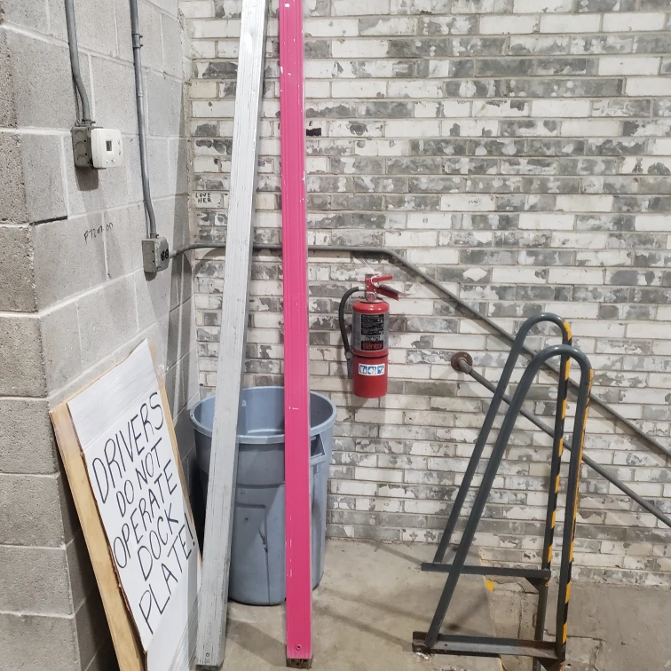 Pink,Metal Straight bar