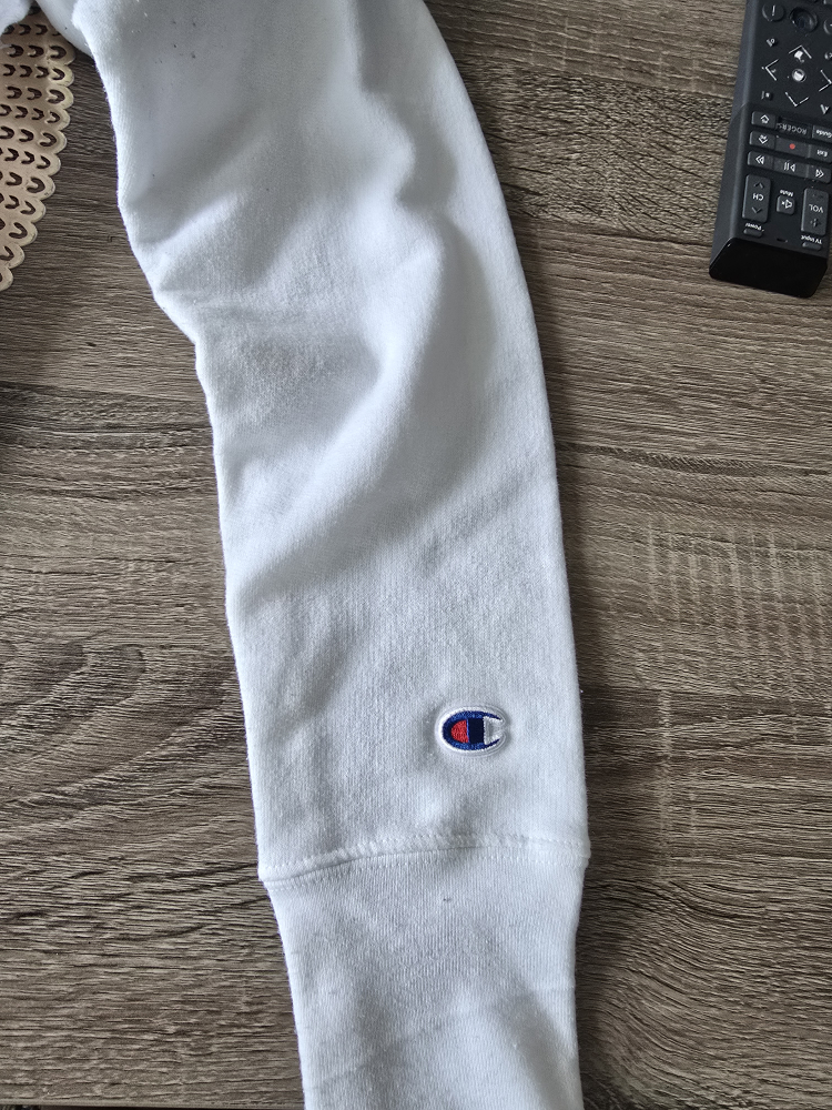 Champion White Crewneck Sweatshirt Size Large - photo 3