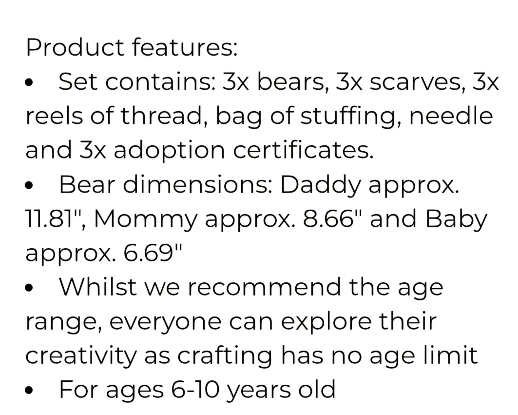 Make Toy Bears Family Craft image indicator(6)