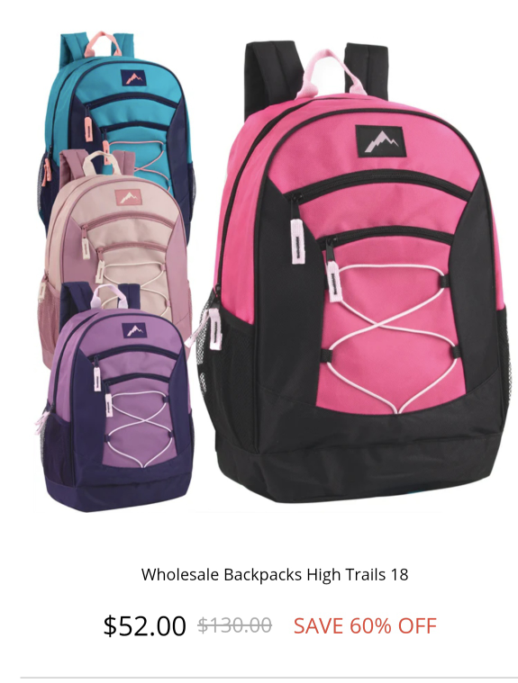 Urban Sport Heritage Collection Backpack - Pink & Black