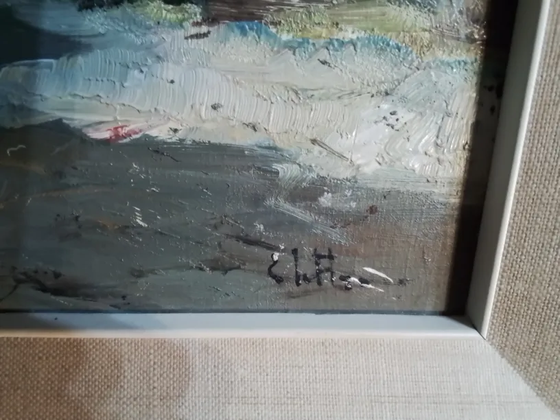 Original Oil Painting of Italian Street Scene by Clutterbuck image indicator(4)