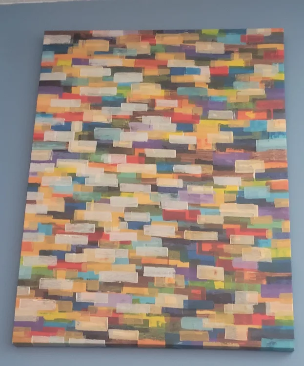 Colorful Abstract Canvas Wall Art image indicator(3)