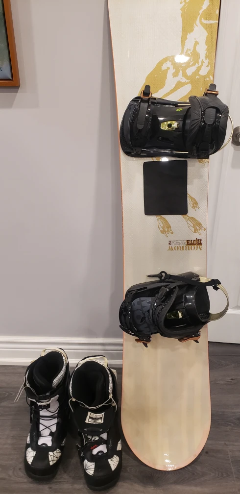 Sims Snowboard Setup - Board, Bindings & Boots