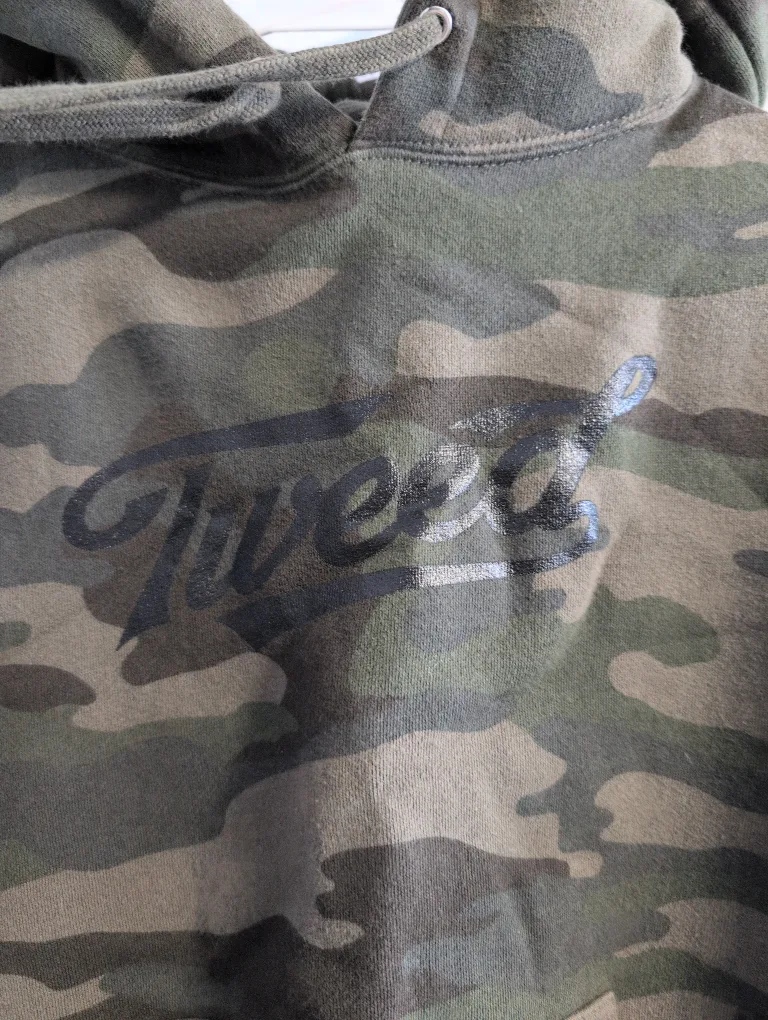 🆓 Camo Hoodie (says Tweed) #freecycle image indicator(2)