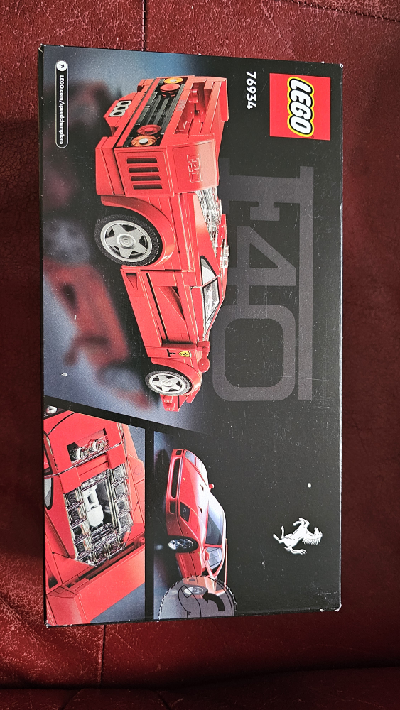 LEGO Speed Champions Ferrari F40 76934 Building Kit - photo 2