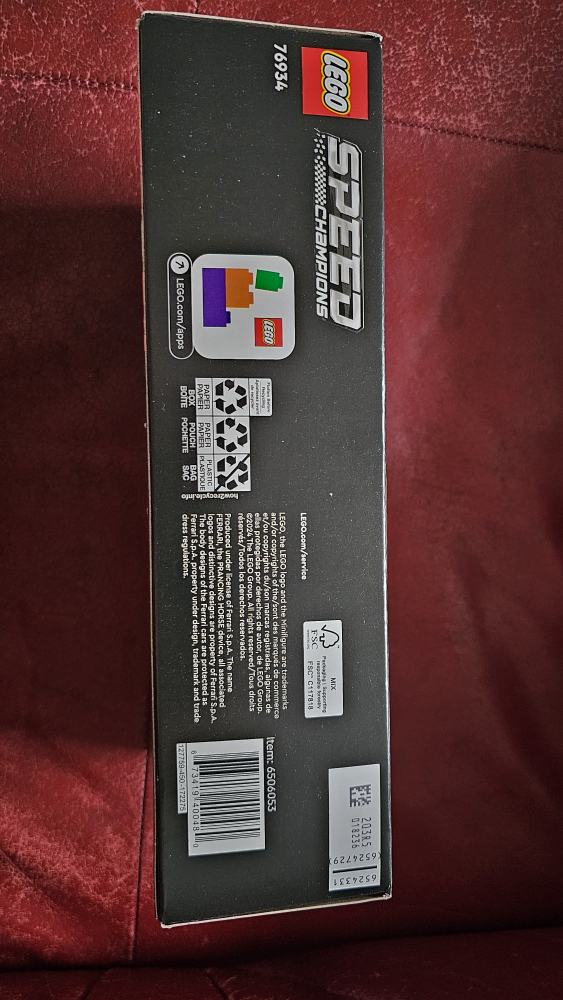LEGO Speed Champions Ferrari F40 76934 Building Kit - photo 3