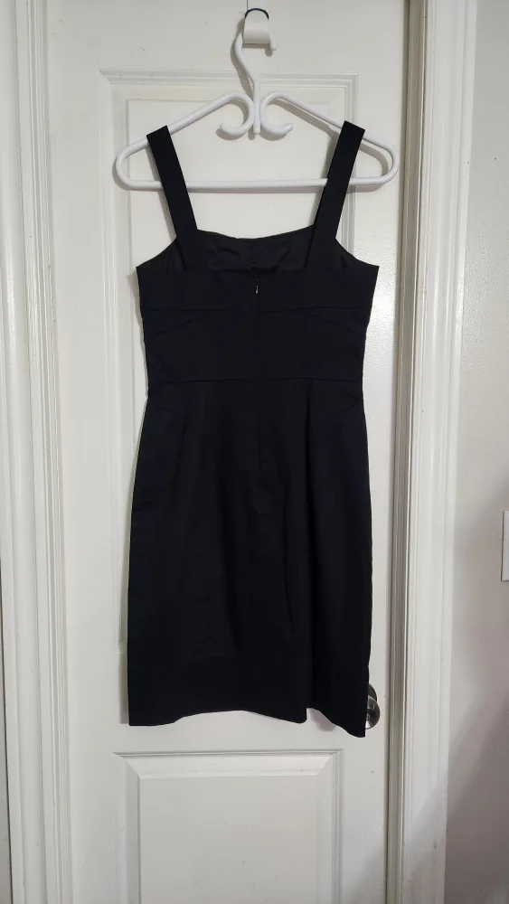 Club Monaco Black Mini Dress Size 2 image indicator(3)