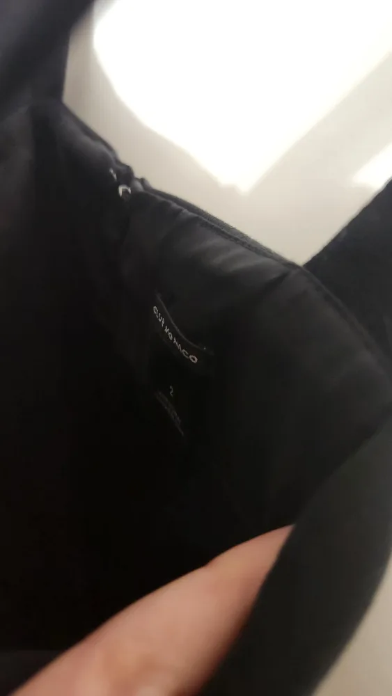 Club Monaco Black Mini Dress Size 2 image indicator(4)