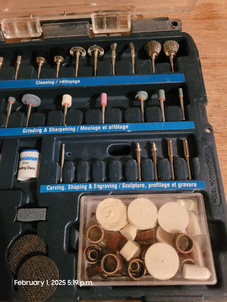 Mastercraft Rotary Tool Accessory Kit image indicator(5)