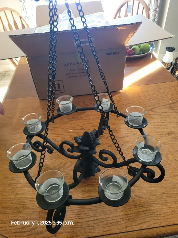 Allen + Roth Gazebo Candleholder image indicator(9)