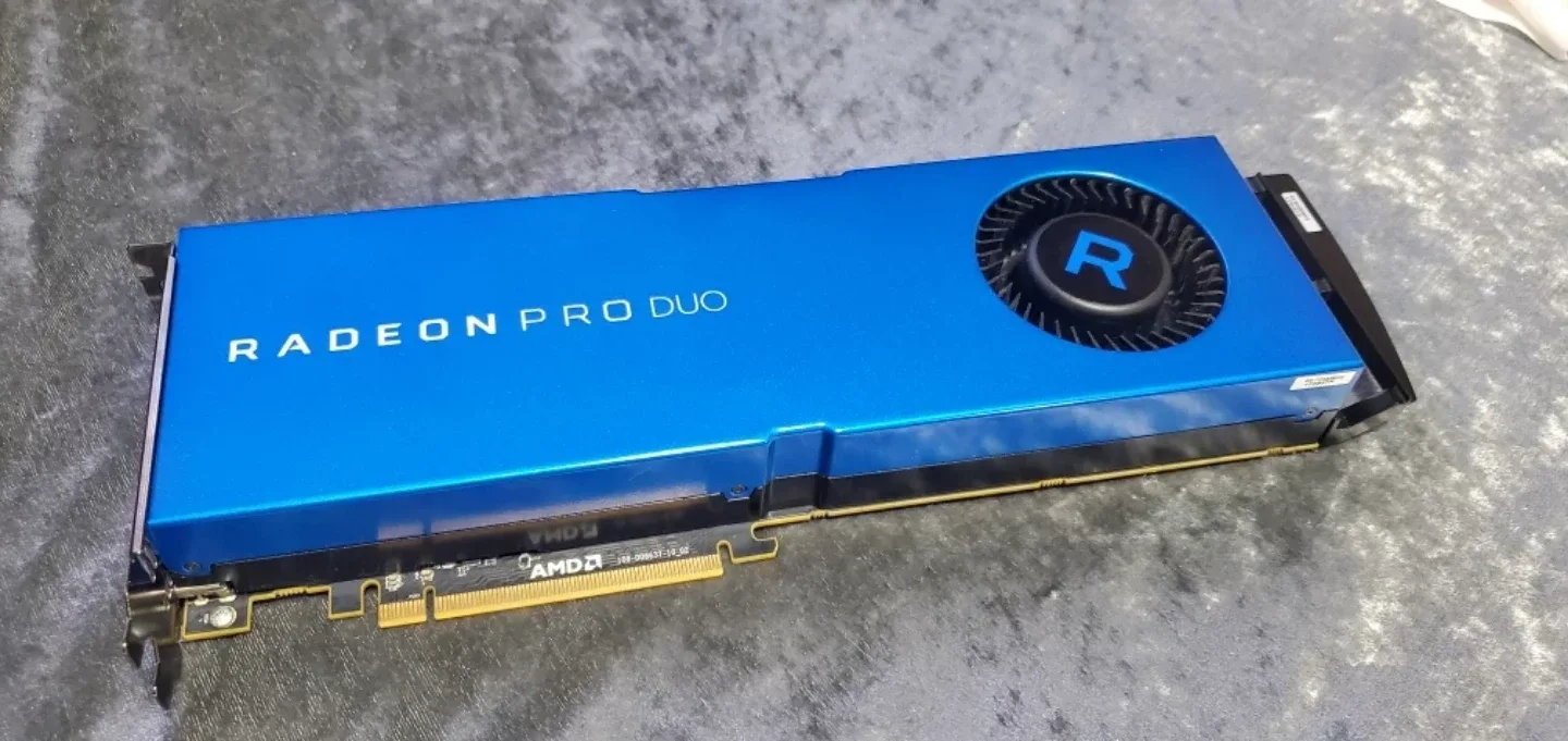 AMD Radeon Pro Duo 32GB GDDR5 Graphics Card (Polaris)