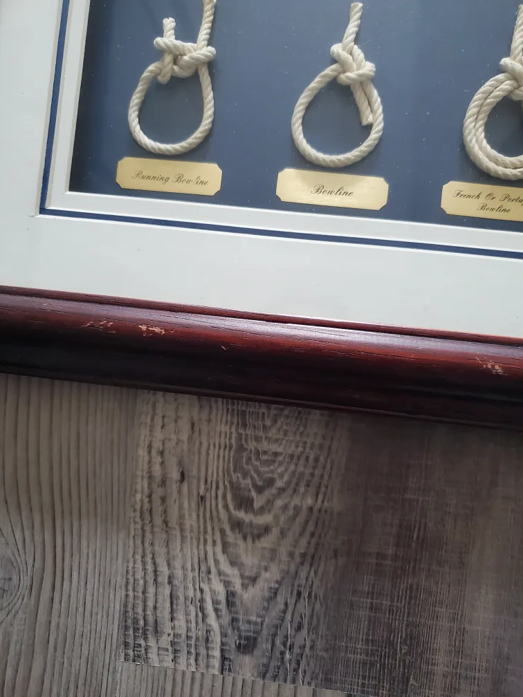 Nautical Knots Framed Display #freecycle image indicator(4)
