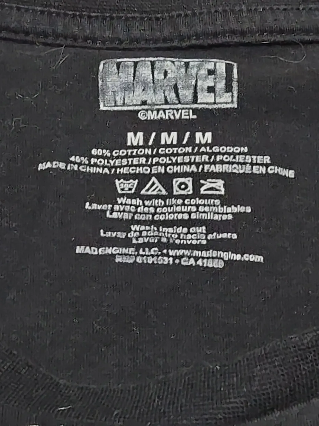 Men's Deadpool Marvel T-Shirt - Size Medium image indicator(3)