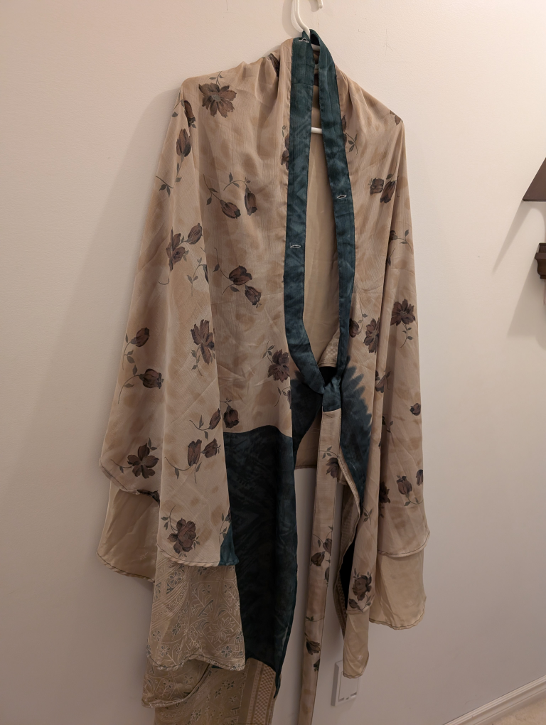 Unique Floral Print Wrap/Shawl