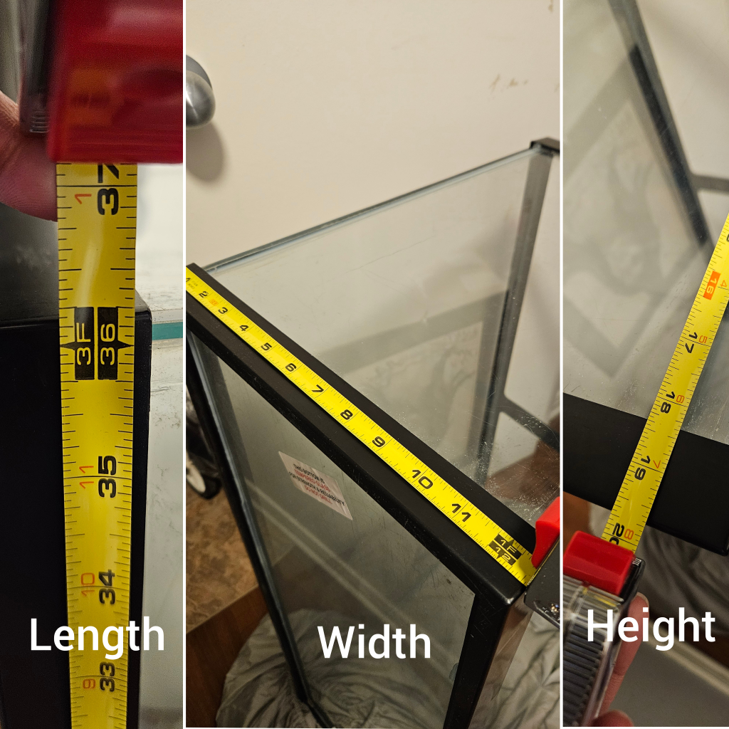 Large Glass Aquarium Tank with Light and Filter - photo 2