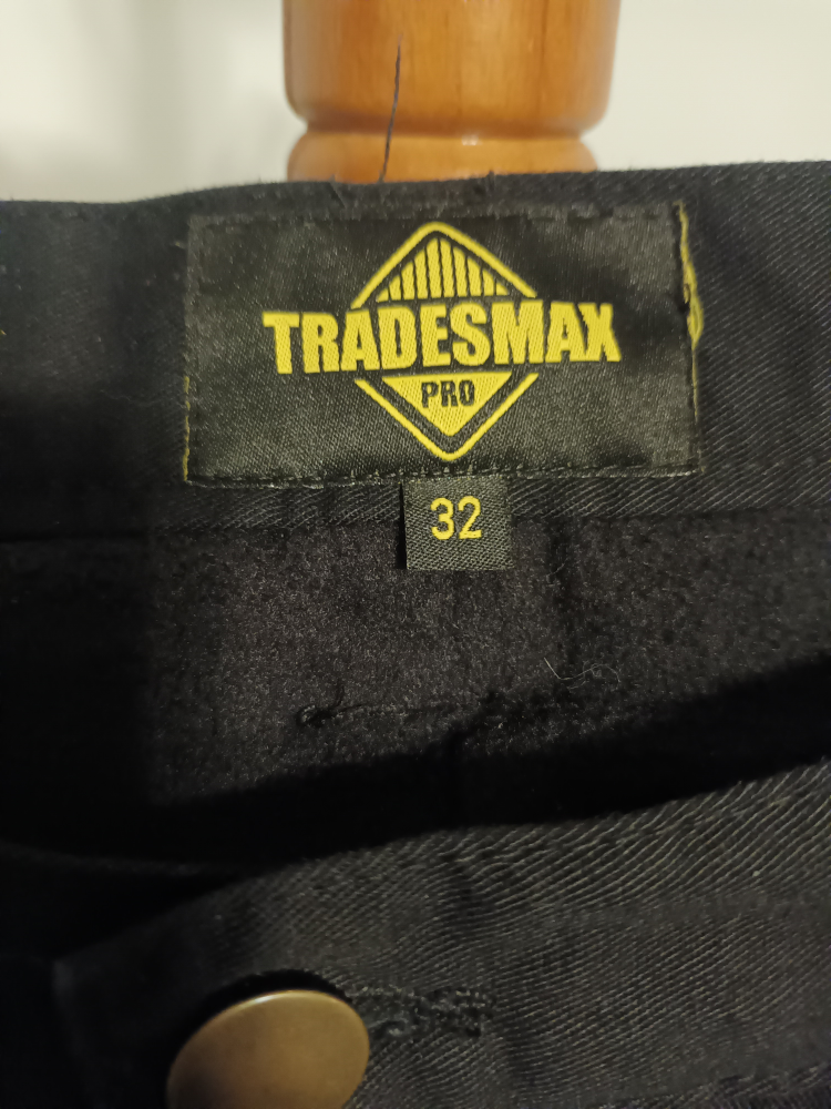 Tradesmax Pro Men's Black Work Pants - Size 32 - photo 2
