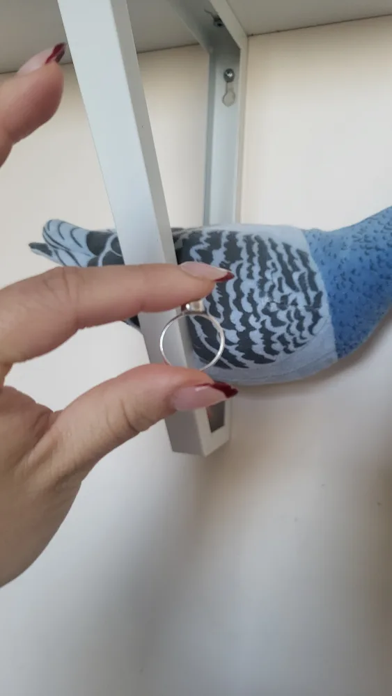 Tear Shaped Stone Sterling Silver Ring image indicator(2)