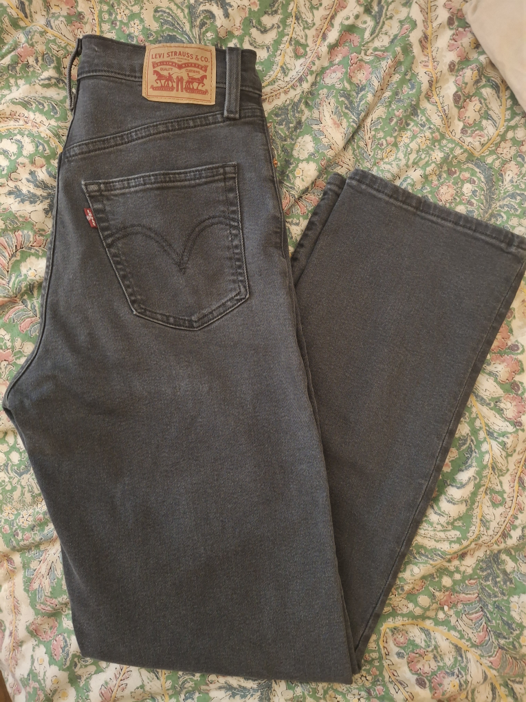 Levi's Ribcage Straight Jeans, Size 28 - photo 2