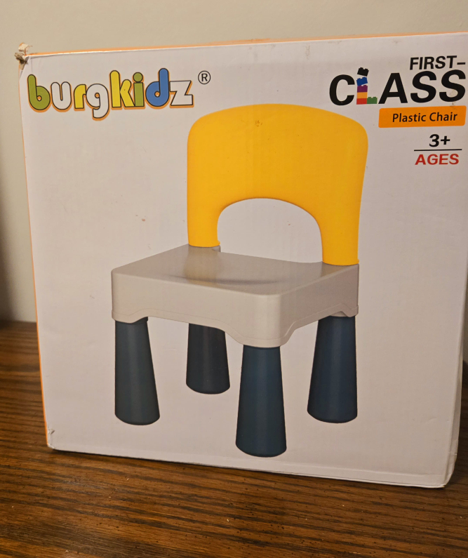 Burgkidz First-Class Plastic Chair for Kids