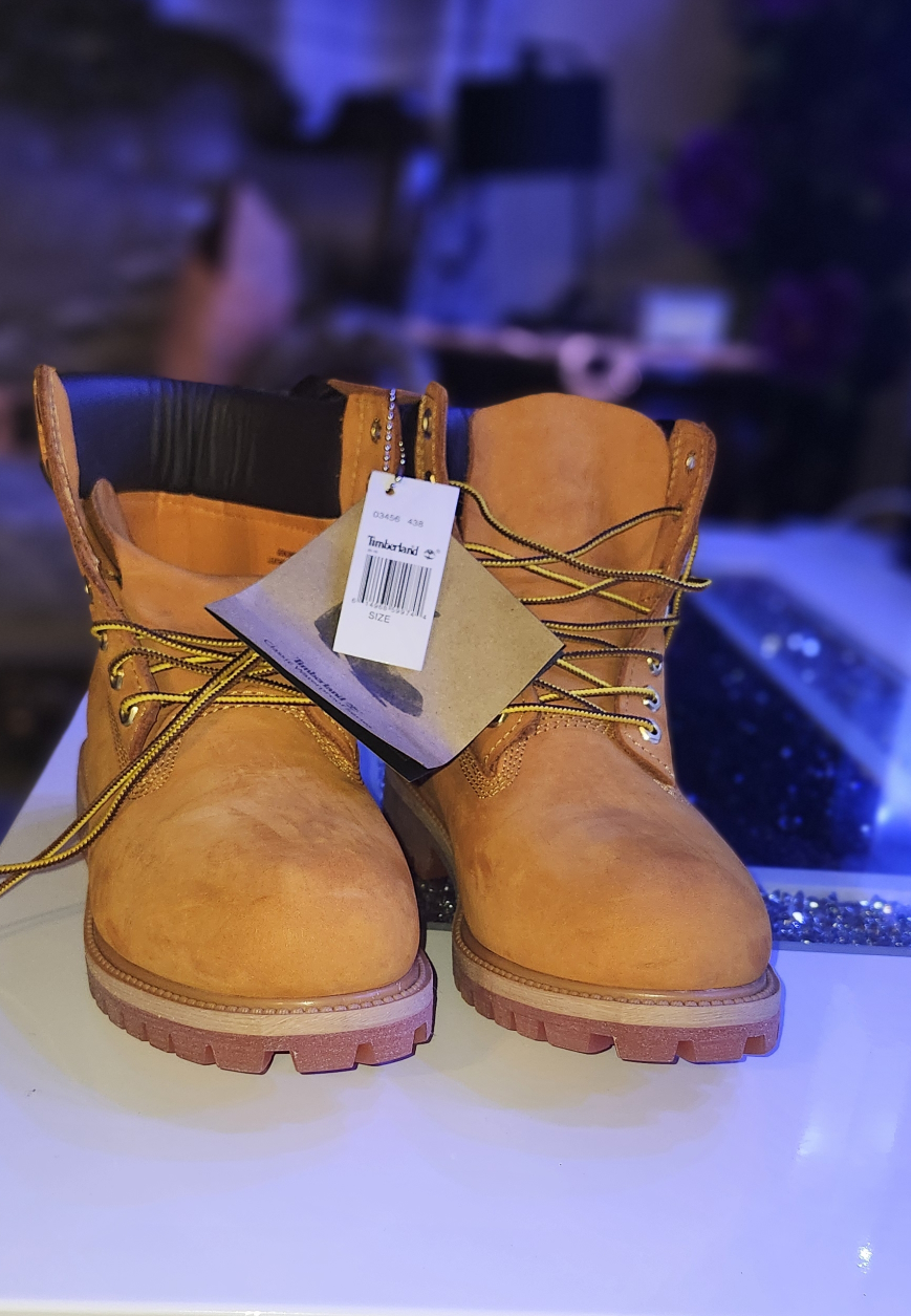 Timberland Boots - Wheat Nubuck Leather - photo 3