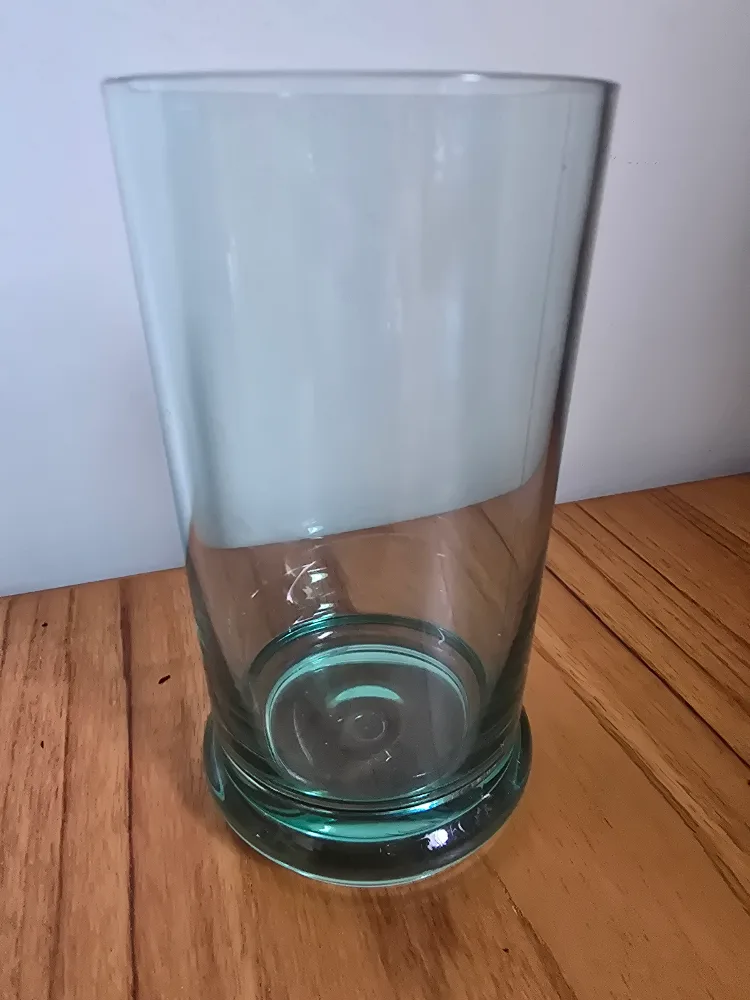 Set of six teal acrylic drinking glasses image indicator(2)