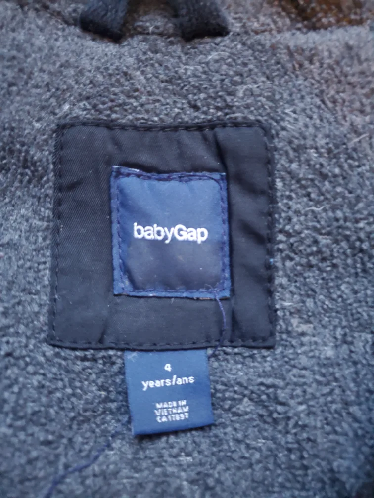 Baby Gap Boys' Size 4 Puffer Jacket image indicator(4)