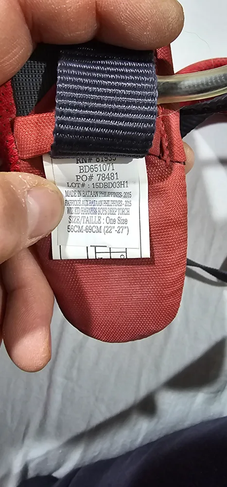 Black Diamond Unisex Climbing Harness image indicator(3)