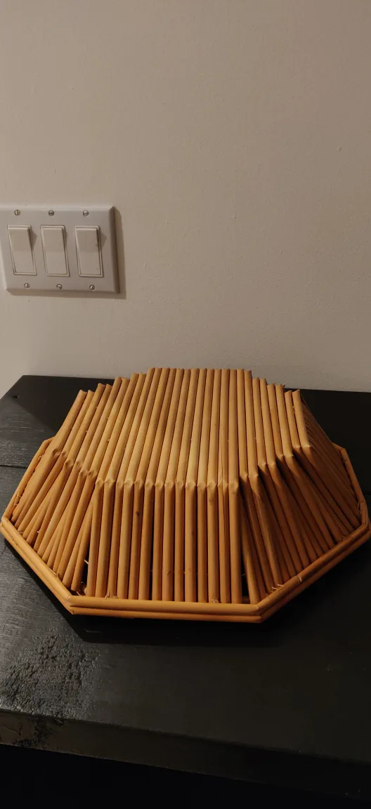 Octagonal Bamboo Tray image indicator(4)