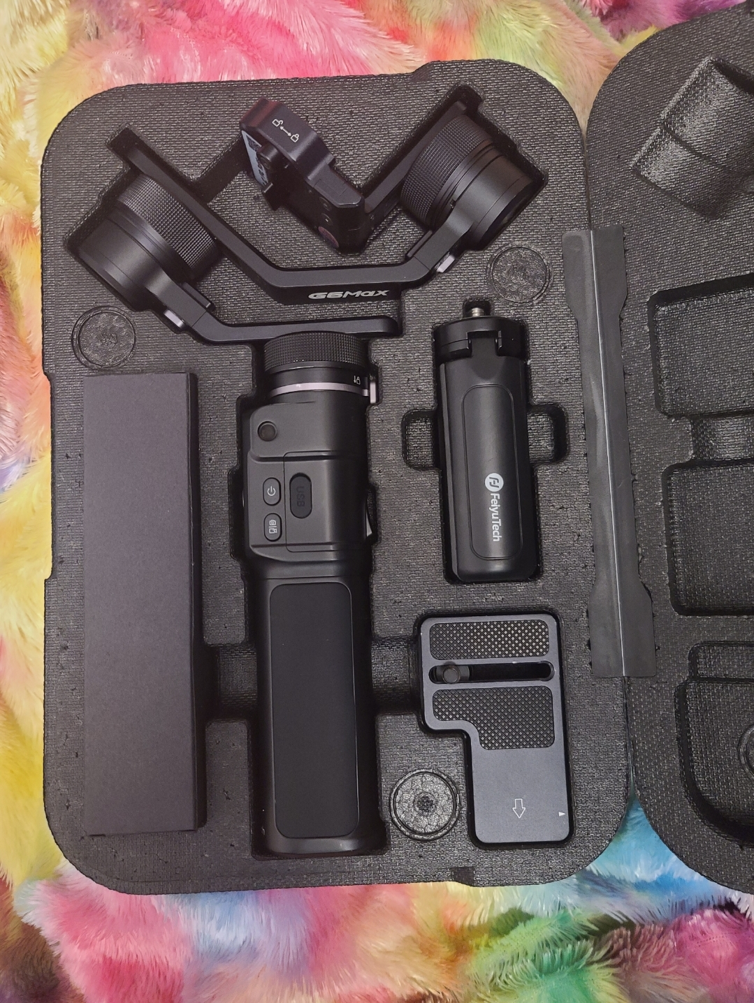 4-in-1 Handheld Gimbal Stabilizer with Tripod - photo 2
