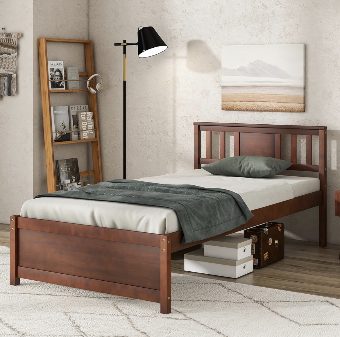 Wooden Twin Bed Frame - photo 3